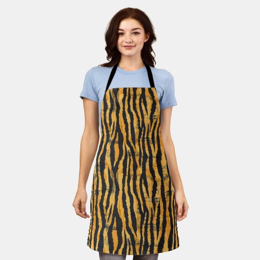Tablier Motif classique Tiger Stripes (Porté)