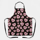 Tablier Motif Coeur rose mignon (Recto)