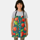 Tablier Motif coloré de la tête d'Apple Chihuahua (Insitu)