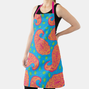 Tablier Motif coloré Paisley