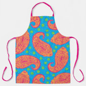 Tablier Motif coloré Paisley (Recto)