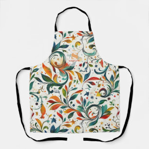 Tablier Motif couleur Paisley d'inspiration vintage