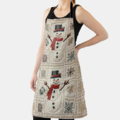 Tablier Motif courbé de Snowman (Insitu)