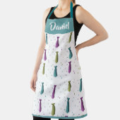 Tablier motif cravate pois (Insitu)