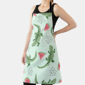 Tablier Motif crocodile sans joint avec tranches de pastèq (Insitu)