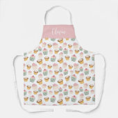 Tablier Motif Cupcake personnalisé (Recto)