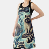 Tablier Motif Cute Racoon (Insitu)