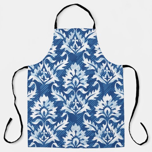 Tablier Motif damassé incolore (Recto)