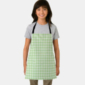 Tablier Motif damier vert (Insitu)