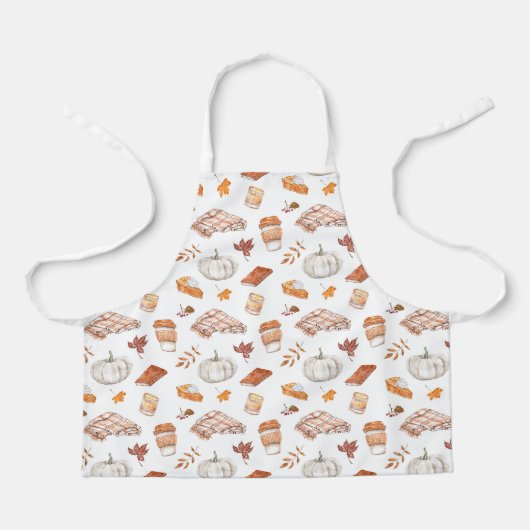 Tablier Motif d'aquarelle confortable Autumn Essentials (Recto)