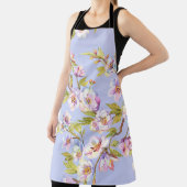 Tablier Motif d'aquarelle Flower Pomme Cherry (Insitu)