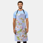 Tablier Motif d'aquarelle Flower Pomme Cherry (Porté)