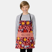 Tablier Motif d'aquarelle Gin Tonic Soda (Porté)