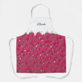 Tablier Motif d'aquarelle peint à la main (Recto)