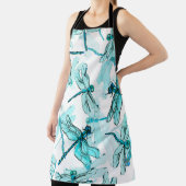 Tablier Motif d'aquarelle transparente avec élégante libel (Insitu)