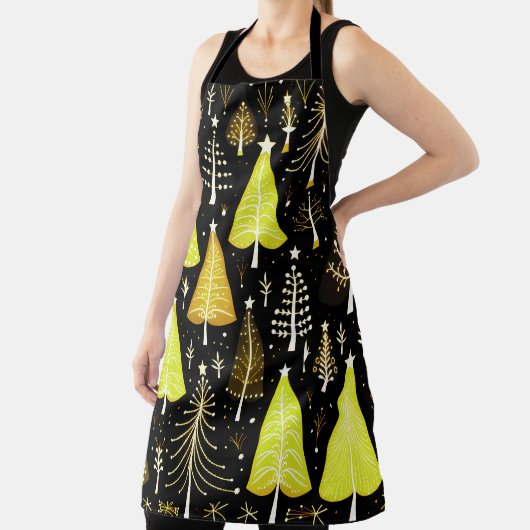 Tablier Motif d'arbre de Noël (Insitu)