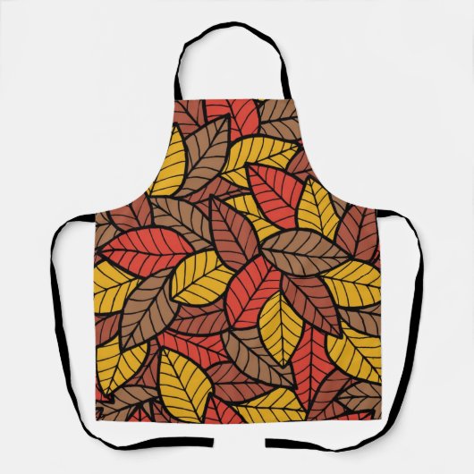 Tablier Motif d'automne (Recto)