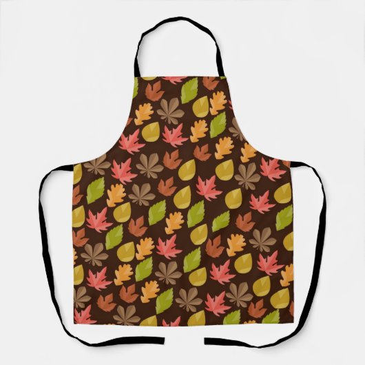 Tablier Motif d'automne (Recto)