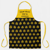 Tablier Motif d'avertissement de radioactivité (Recto)