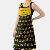 Tablier Motif d'avertissement de radioactivité (Insitu)