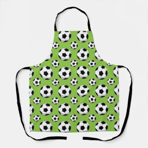 Tablier Motif de balle de football de dessin