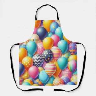 Tablier Motif de ballons colorés
