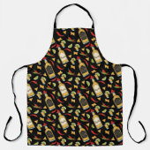 Tablier Motif de bar de cantina mexicain (Recto)