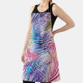 Tablier Motif de basculement Feuilles d'aquarelle Abstrait (Insitu)