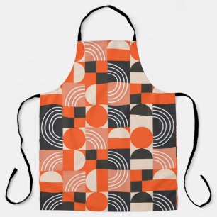 Tablier Motif de bloc de couleur géométrique lumineux.
