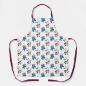 Tablier Motif de Bourgogne et bleuets (Recto)