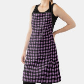Tablier Motif de brasage noir violet (Insitu)
