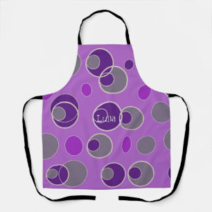 Tablier Motif de bulle rétro
