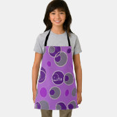 Tablier Motif de bulle rétro (Insitu)