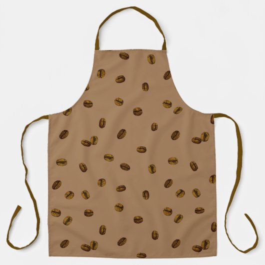 Tablier Motif de café (Recto)