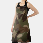 Tablier Motif de camouflage militaire classique (Insitu)