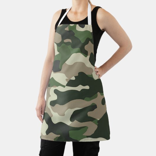 Tablier Motif de camouflage militaire classique dans les t (Insitu)