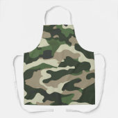 Tablier Motif de camouflage militaire classique dans les t (Recto)