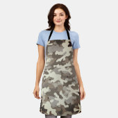 Tablier Motif de camouflage militaire d'hiver (Porté)