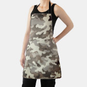 Tablier Motif de camouflage militaire d'hiver (Insitu)