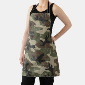 Tablier Motif de camouflage militaire rétro (Insitu)