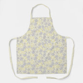 Tablier Motif de caniche Citron Apron (Recto)