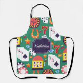 Tablier Motif de casino (Recto)