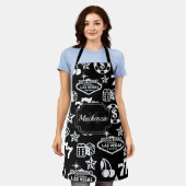 Tablier Motif de casino (Porté)