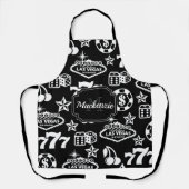 Tablier Motif de casino (Recto)