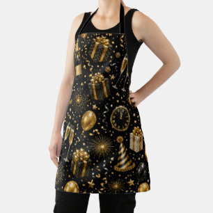 Tablier Motif de célébration du Nouvel An de luxe