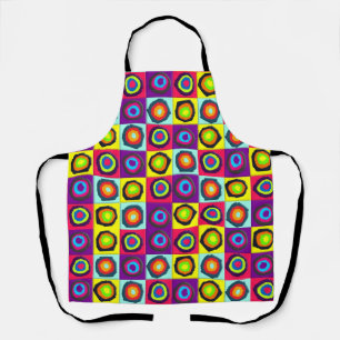 Tablier motif de cercles
