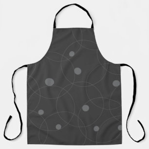 Tablier Motif de cercles moderne, simple, ludique et amusa