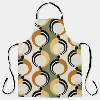 Tablier Motif de chaîne abstrait sans couture. Design vint