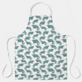 Tablier Motif de Chameleon (Recto)