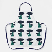 Tablier Motif de champignon mignon (Recto)